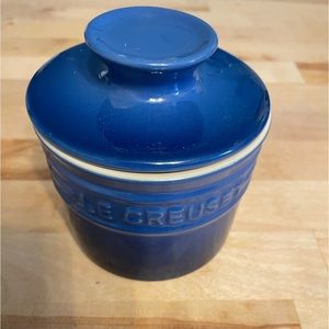 Le Creuset Indigo butter crock